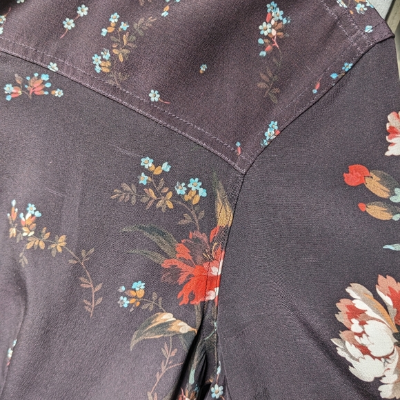 All Saints long sleeve button up dress - Picture 8 of 8